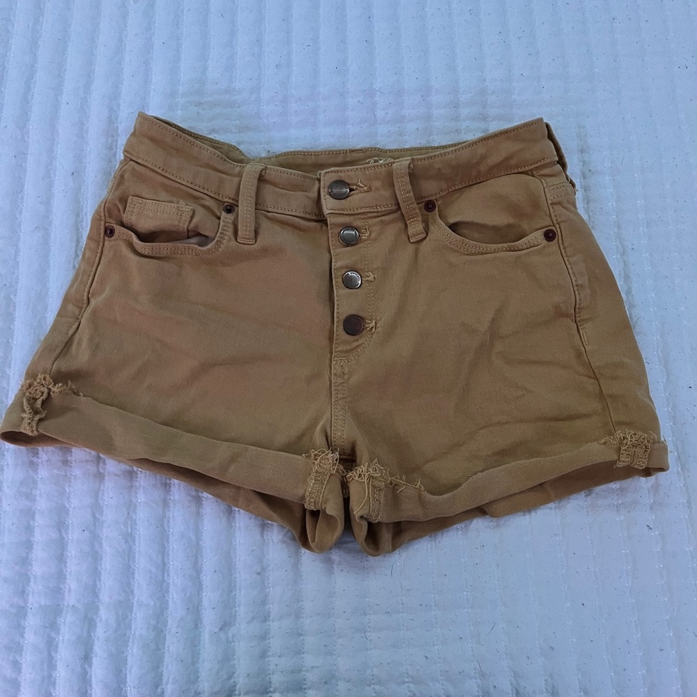 Yellow shorts
